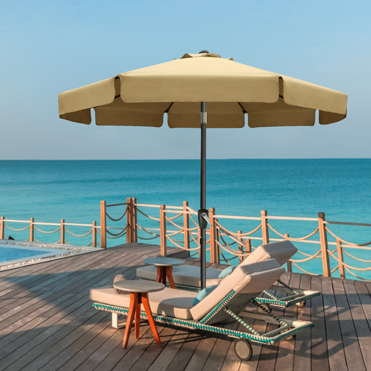 Arlmont & Co. Abdullahi 118'' Market Umbrella & Reviews Wayfair Canada